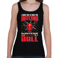 PRINTFASHION BITCOIN 4 EVER 55 - Női atléta - Fekete