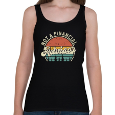 PRINTFASHION BITCOIN 4 EVER 72 - Női atléta - Fekete női trikó