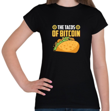 PRINTFASHION BITCOIN 4 EVER 74 - Női póló - Fekete