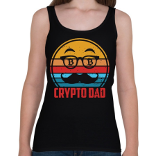 PRINTFASHION BITCOIN 4 EVER 77 - Női atléta - Fekete női trikó