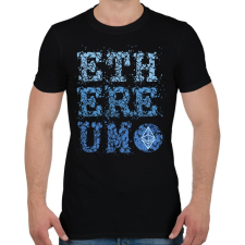 PRINTFASHION BITCOIN 4 EVER 87 - Férfi póló - Fekete férfi póló