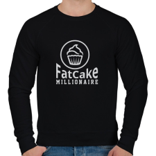 PRINTFASHION BITCOIN 4 EVER 90 - Férfi pulóver - Fekete férfi pulóver, kardigán