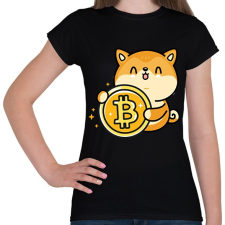 PRINTFASHION BITCOIN 4EVER 16 - Női póló - Fekete női póló