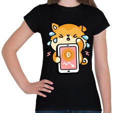 PRINTFASHION BITCOIN 4EVER 18 - Női póló - Fekete női póló