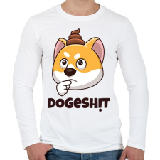 PRINTFASHION BITCOIN 4EVER 21 - Férfi hosszú ujjú póló - Fehér férfi póló