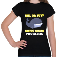 PRINTFASHION BITCOIN 4EVER 27 - Női póló - Fekete