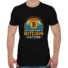 PRINTFASHION bitcoin 94 - Férfi póló - Fekete