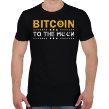PRINTFASHION bitcoin 96 - Férfi póló - Fekete férfi póló