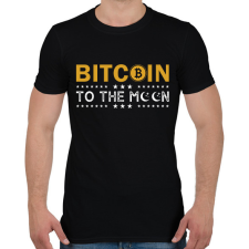 PRINTFASHION bitcoin 96 - Férfi póló - Fekete férfi póló