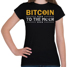 PRINTFASHION bitcoin 96 - Női póló - Fekete