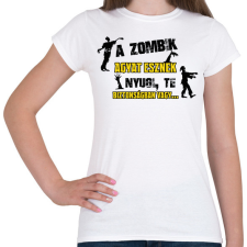 PRINTFASHION Biztonságban vagy... - Női póló - Fehér női póló