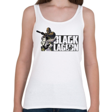 PRINTFASHION Black Lagoon  - Női atléta - Fehér női trikó