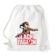 PRINTFASHION Black Lagoon - Sportzsák, Tornazsák - Fehér tornazsák