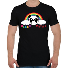 PRINTFASHION Black metal - Férfi póló - Fekete férfi póló