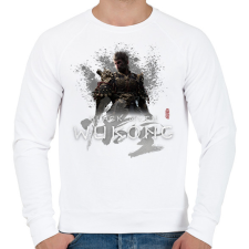 PRINTFASHION Black Myth Wukong - Férfi pulóver - Fehér férfi pulóver, kardigán