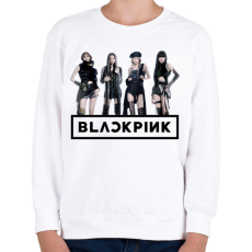 PRINTFASHION Blackpink - Gyerek pulóver - Fehér