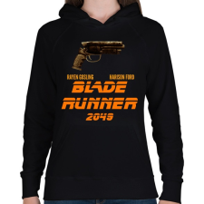 PRINTFASHION blade runner 2049 - Női kapucnis pulóver - Fekete női pulóver, kardigán