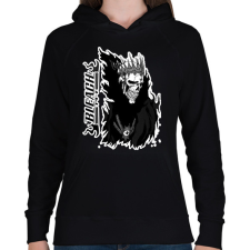 PRINTFASHION Bleach Barragan - Női kapucnis pulóver - Fekete női pulóver, kardigán