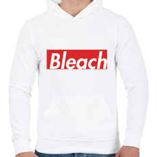 PRINTFASHION Bleach - Férfi kapucnis pulóver - Fehér