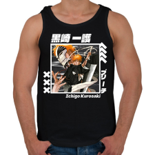 PRINTFASHION bleach ichigo - Férfi atléta - Fekete atléta, trikó