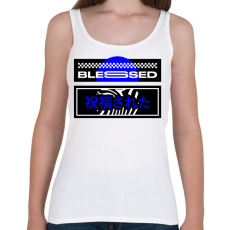 PRINTFASHION Blessed - Női atléta - Fehér