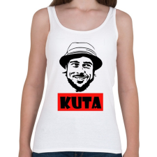 PRINTFASHION Blöff - KUTA - Női atléta - Fehér női trikó