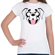 PRINTFASHION Blöki - Női póló - Fehér