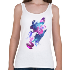 PRINTFASHION Bloody fight - Női atléta - Fehér