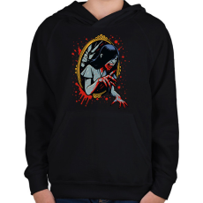 PRINTFASHION Bloody Mary - Gyerek kapucnis pulóver - Fekete