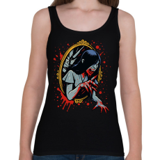 PRINTFASHION Bloody Mary - Női atléta - Fekete