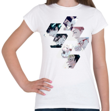 PRINTFASHION Blue Exorcist - Női póló - Fehér női póló