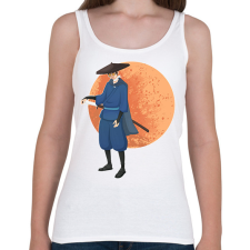 PRINTFASHION Blue Eye Samurai - Női atléta - Fehér női trikó