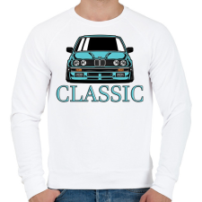PRINTFASHION bmw classic - Férfi pulóver - Fehér férfi pulóver, kardigán