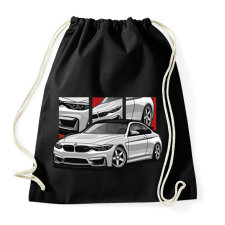 PRINTFASHION BMW illusztráció - Sportzsák, Tornazsák - Fekete tornazsák