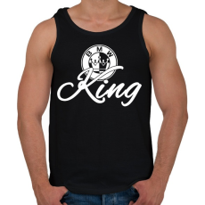 PRINTFASHION BMW KING - Férfi atléta - Fekete