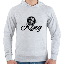 PRINTFASHION BMW KING - Férfi kapucnis pulóver - Sport szürke férfi pulóver, kardigán