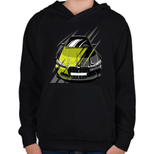 PRINTFASHION BMW M3 - Gyerek kapucnis pulóver - Fekete gyerek pulóver, kardigán