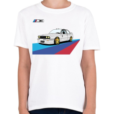 PRINTFASHION BMW M3 - Gyerek póló - Fehér