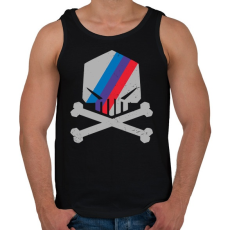 PRINTFASHION BMW M koponya - Férfi atléta - Fekete