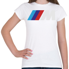 PRINTFASHION BMW M - Női póló - Fehér