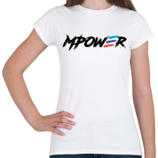 PRINTFASHION BMW MPOWER - Női póló - Fehér női póló