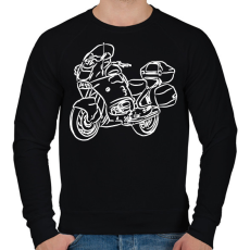 PRINTFASHION BMW R850RT _f - Férfi pulóver - Fekete