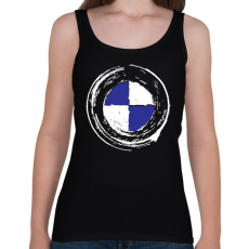 PRINTFASHION BMW tornádó black - Női atléta - Fekete