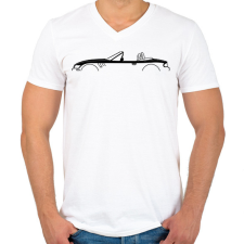 PRINTFASHION BMW Z3 Fekete - Férfi V-nyakú póló - Fehér férfi póló