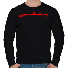 PRINTFASHION BMW Z4 Piros - Férfi pulóver - Fekete férfi pulóver, kardigán
