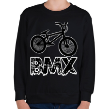 PRINTFASHION Bmx - Gyerek pulóver - Fekete gyerek pulóver, kardigán
