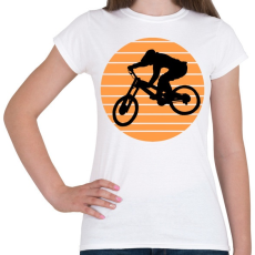 PRINTFASHION bmx - Női póló - Fehér