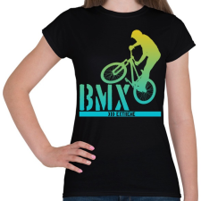 PRINTFASHION Bmx - Női póló - Fekete női póló