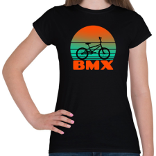 PRINTFASHION BMX - Női póló - Fekete női póló