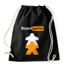 PRINTFASHION Board game - Sportzsák, Tornazsák - Fekete tornazsák